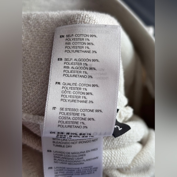 John Elliot Men’s Light Grey Sweatpants Sz 2 - Picture 11 of 12